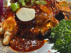 -明洞阿姨·韩式酱蟹烤肉·创意料理(三元桥店)