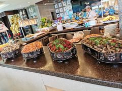 自助取餐区-海天一色海景自助餐厅(西港花园店)