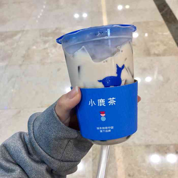 小鹿茶luckintea(鸿通城max影城店)-"简直爱了小蓝杯.