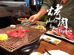 -明洞阿姨·韩式酱蟹烤肉·创意料理(三元桥店)