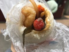 鸡蛋火腿味-糯米包油条(武汉大学店)