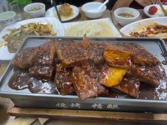 黑椒牛仔骨-马姐爆肚儿门丁肉饼