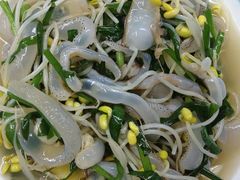 韭菜豆芽炒海蜇-阿水土鸡(朝阳总店)