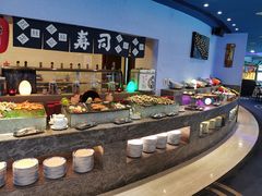 自助取餐区-海神诺富特大酒店-旋宫50旋转餐厅