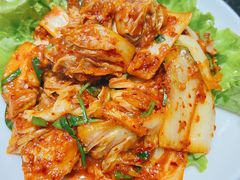 辣白菜炒五花肉-海花锅盖烧烤店(怡馨家园店)