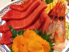 金枪鱼中腹海胆和甜虾盖饭-阿吾罗日本料理(K11艺术中心店)