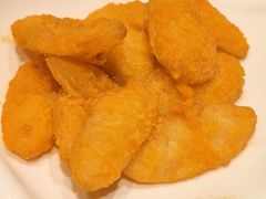 咸蛋黄焗山药-勺园中餐厅