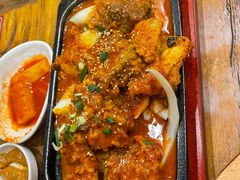 铁板鳕鱼-喇喇排骨火锅·传统韩式脊骨汤(望京西园总店)