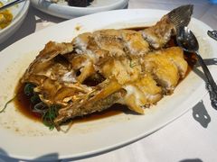 黄油花雕浸笋壳鱼-玫瑰厅上海菜(兴国路店)