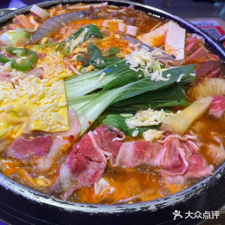 天冷了适合吃韩式火锅啦[调皮]
