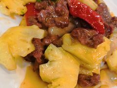 子蘿炒牛肉-文记壹心鸡(宝华路店)
