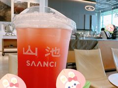 白桃荔枝茶-SAANCI山池咖啡(海上世界文化艺术中心店)