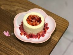 草莓酸奶芝士-柴务处·柴犬主题狗咖