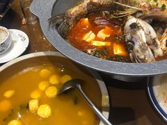 金汤虾滑豆腐-钵家大院·地道湖北菜(江夏·大花岭店)