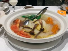鸡汤鲜菌时蔬-钱塘宴(东站西子国际店)