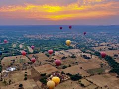 -蒲甘热气球