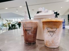 冰橘皮拿铁-Manner Coffee(IFS一楼店)