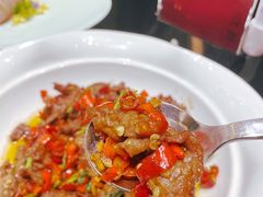 小炒黄牛肉-饶家小馆中餐厅(上饶富力万达嘉华店)