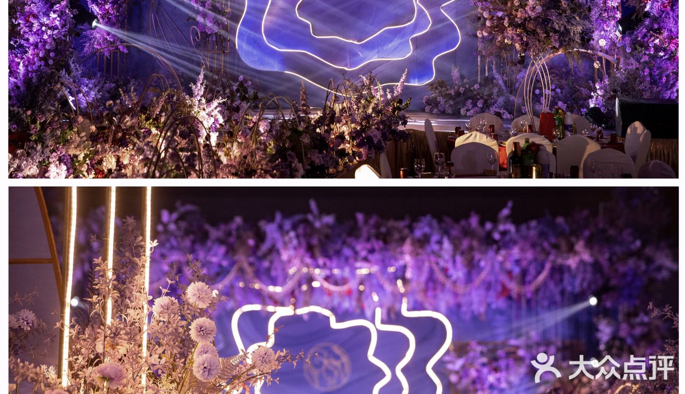 成都婚礼｜[调皮]你有想象过紫色调的梦幻婚礼吗