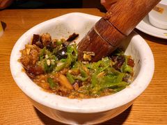 皮蛋青椒擂茄子-炊烟小炒黄牛肉(东庆街店)
