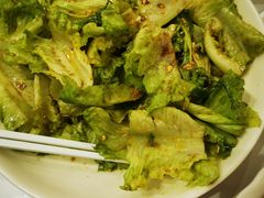 炝拌生菜-刘胖子家常菜·蹄花焖藕(中南店)