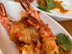 酥炸金丝黑虎虾-解放碑威斯汀酒店-知味国际美食餐厅