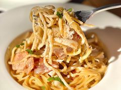 奶油烟肉蘑菇意面-Bistro 63 创意融合料理(广粤天地店)