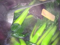 紫薯菜心煲-绿丰园农家菜(南北大厦店)