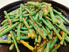 铁板虾酱啫豆角-天宝食坊·啫啫煲大排档(西华路店)