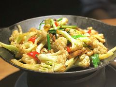 干锅花菜-老头儿油爆虾(金鹰世界店)