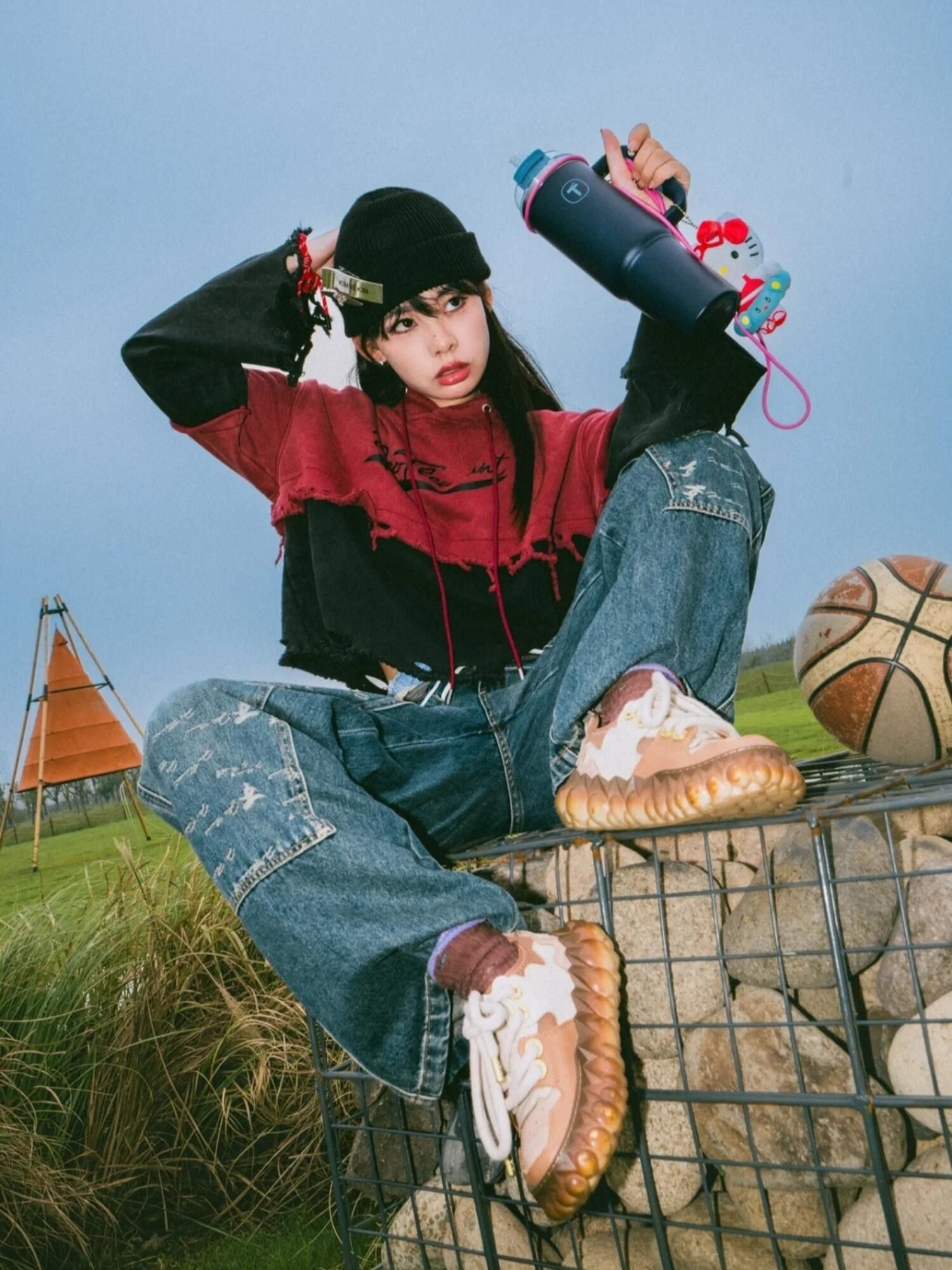 时尚潮流女孩look