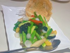 淮山银杏炒芦笋-利苑酒家(华熙国际店)