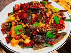 腊肉炒蕨粑-树厨贵州菜(大十字店)
