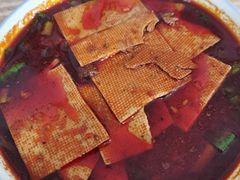 麻辣豆腐皮-老字号杨坡红油米线腊汁肉夹馍(东四道巷店)