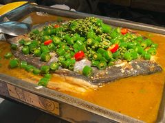 鲜青椒烤鱼-探鱼·鲜青椒爽麻烤鱼(番禺万达店)