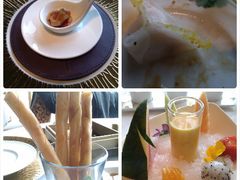 前菜，燕子饺，春卷，杨枝甘露-金轩中餐厅 Jin Xuan(浦东丽思卡尔顿酒店)