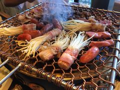 -青古韩式炭火烤肉店