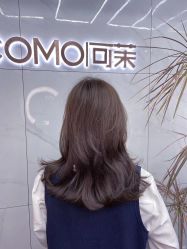 点击看大图 -COMO SALON 烫染可茉发型