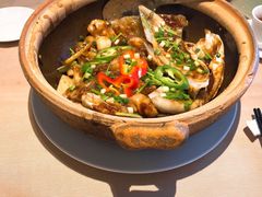 姜葱蒜子鱼头煲-金苑海鲜酒家(来魅力店)