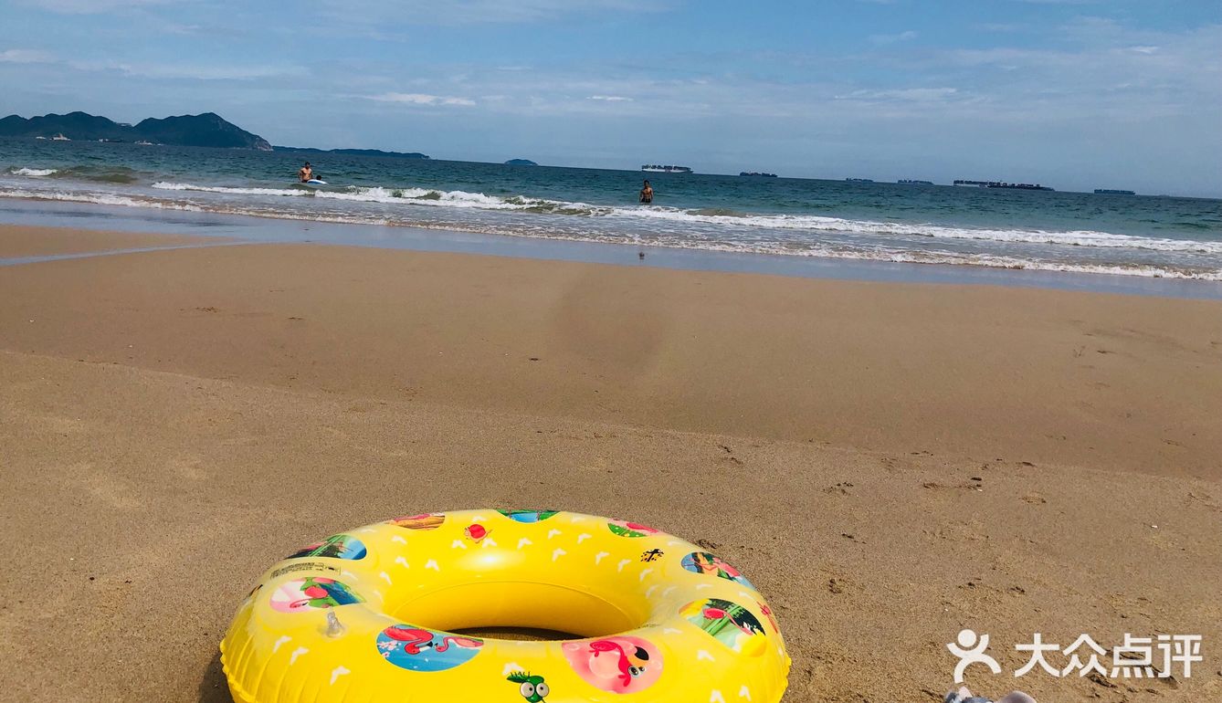 今天的快乐是蓝色的,是西涌给的