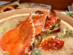 飞蟹蔬菜汤-翔峰炭火鳗鱼(悦泰街里公寓店)