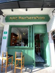 -595barbershop美式油头
