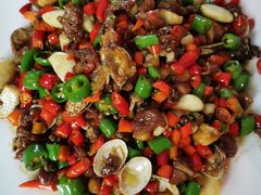 青椒花甲鸡-有红鸡毛店·川菜(建设路店)