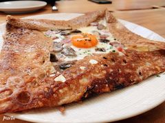 鸡蛋蘑菇熏肉荞麦可丽饼-RAC BAR(安福路店)