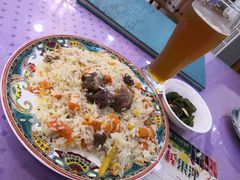 新疆抓饭-新疆巴州金丝特餐厅(大钟寺店)