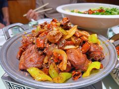 特色麻辣鸭头-嘎吧锅私家菜馆(新村十区店)