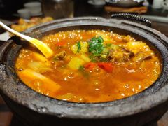 土豆煨牛肉（红汤）-陶德砂锅(蜀汉路店)