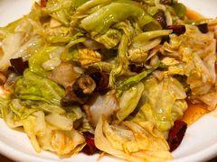 手撕包菜炒螺带-晚归月亮湾私家菜(临邑路店)