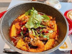 招牌油焖发财香虾-卯火锅(人和协信店)
