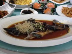 广式蒸鲟鱼-宝界普菲特湖畔酒店